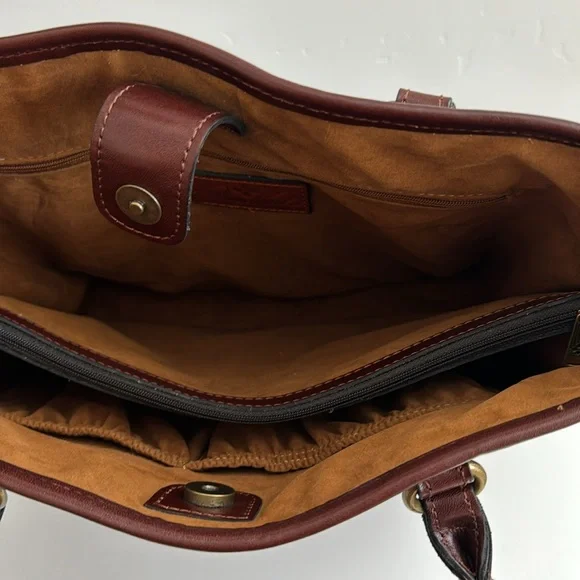 Patrica Nash Adeline Leather Tote Shoulder Bag